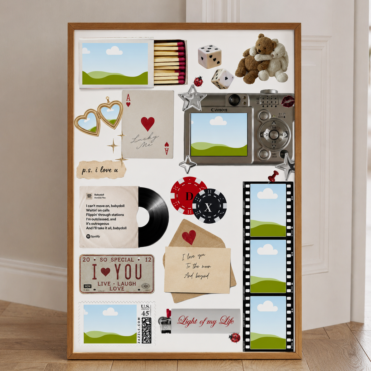 Matchbook poster/ customisable